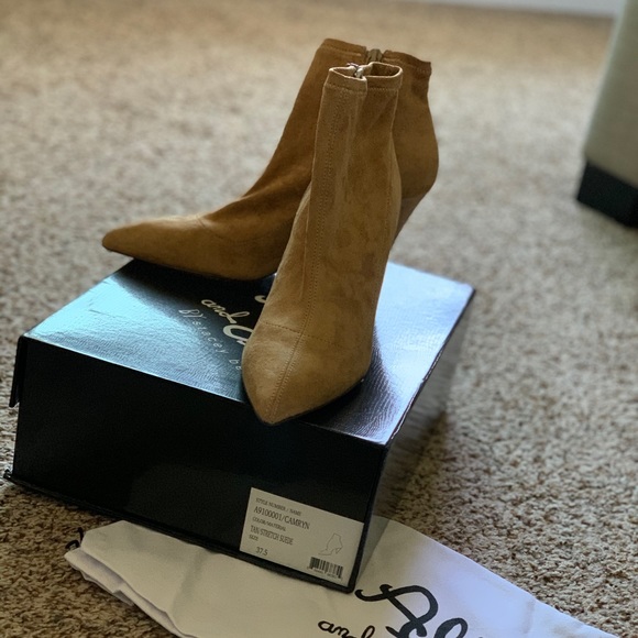 camryn tan suede